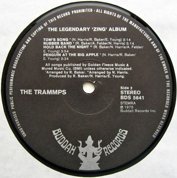 The Trammps : The Legendary Zing Album (LP, Album)