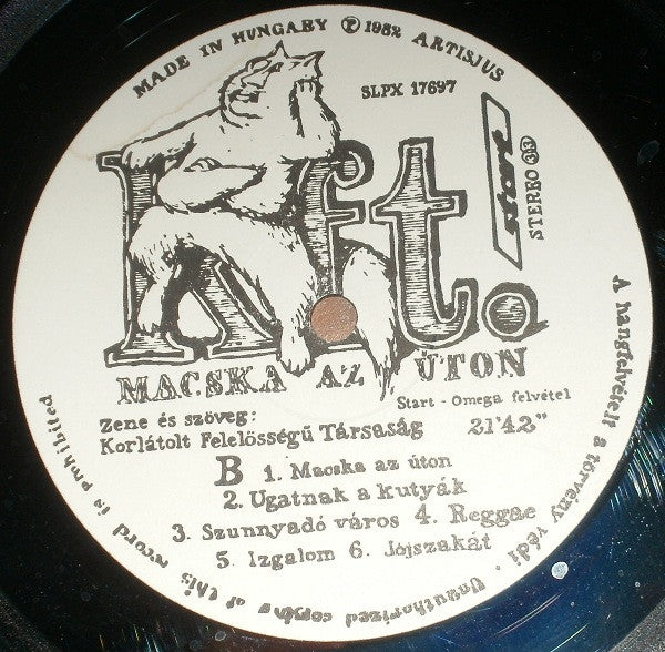 KFT : Macska Az Úton (LP, Album)