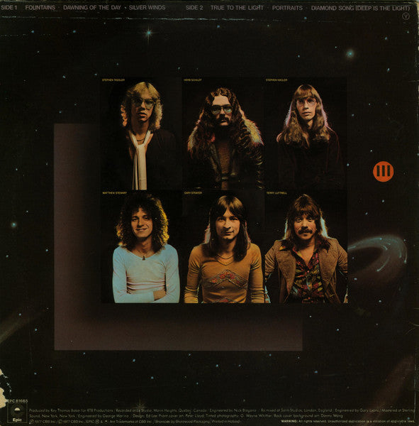 Starcastle : Fountains Of Light (LP, Album)