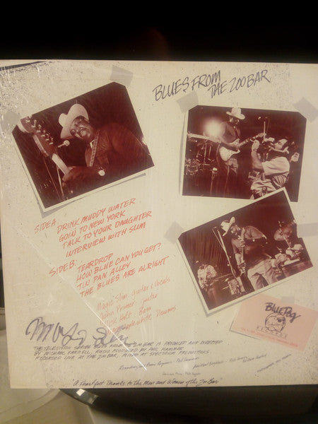 Magic Slim & The Teardrops : Blues From The Zoo Bar (LP, Album)