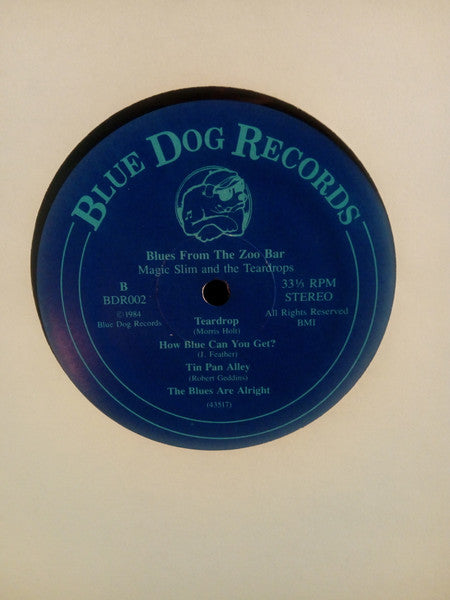 Magic Slim & The Teardrops : Blues From The Zoo Bar (LP, Album)