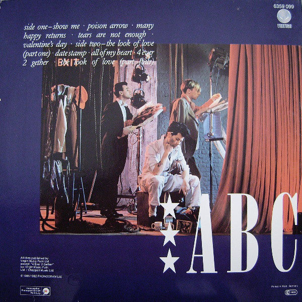 ABC : The Lexicon Of Love (LP,Album,Stereo)