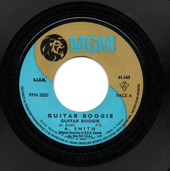 Arthur Smith (2) : Guitar Boogie (7", Single, Mono)