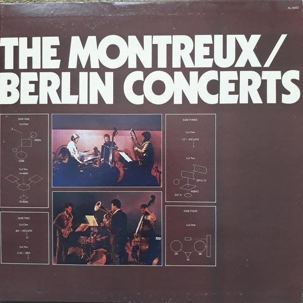 Anthony Braxton : The Montreux / Berlin Concerts (2xLP, Album)