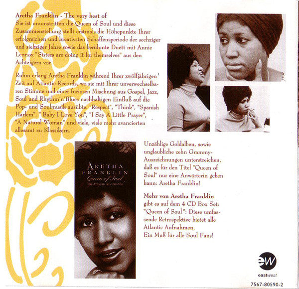 Aretha Franklin : The Very Best Of (CD, Comp)