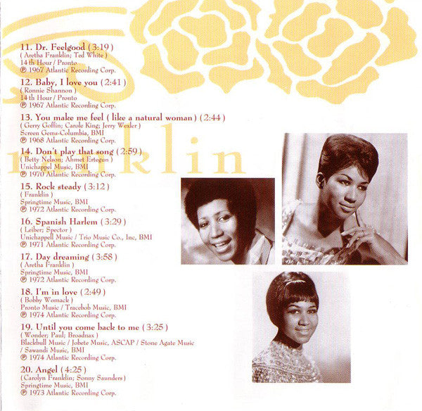 Aretha Franklin : The Very Best Of (CD, Comp)