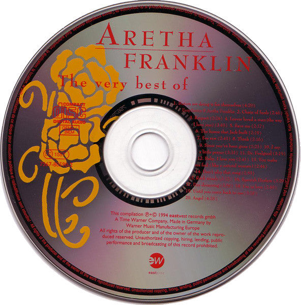 Aretha Franklin : The Very Best Of (CD, Comp)