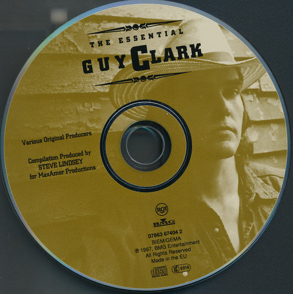 Guy Clark - The Essential (CD, Comp, RM) - De Platen Aap – Vinylwinkel in Brielle & online webshop voor muziekliefhebbers