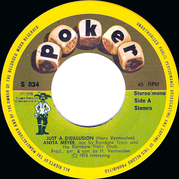 Anita Meyer : Just A Disillusion  (7", Single)