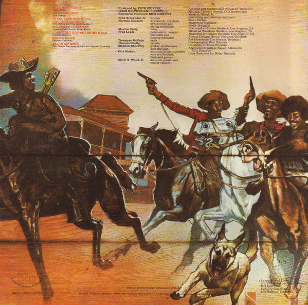 Lakeside : Rough Riders (LP, Album, Gol)