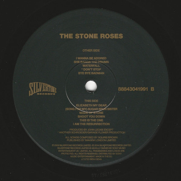 Stone Roses, The : The Stone Roses (LP,Album,Reissue,Repress)