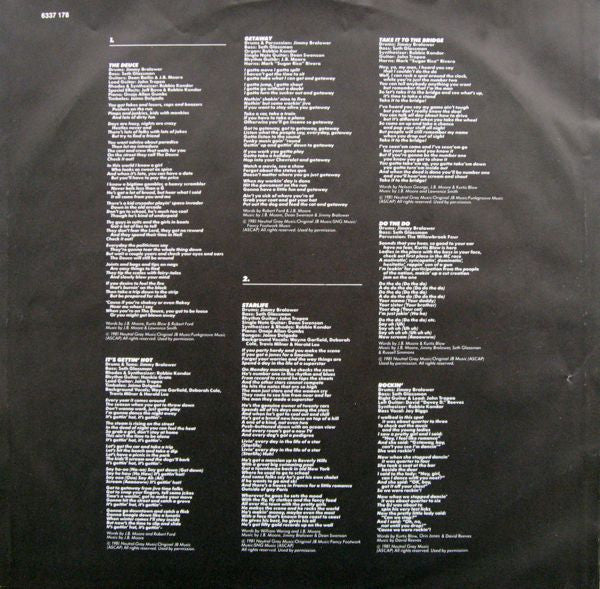 Kurtis Blow : Deuce (LP, Album)