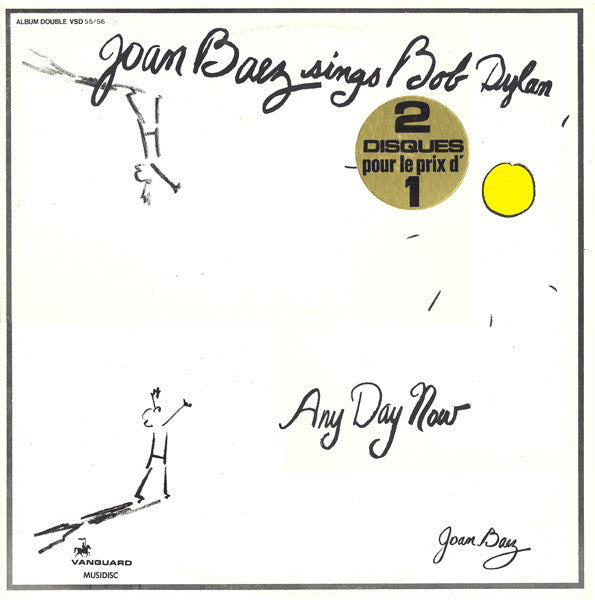 Joan Baez : Any Day Now (2xLP, Album, RE, Gat)