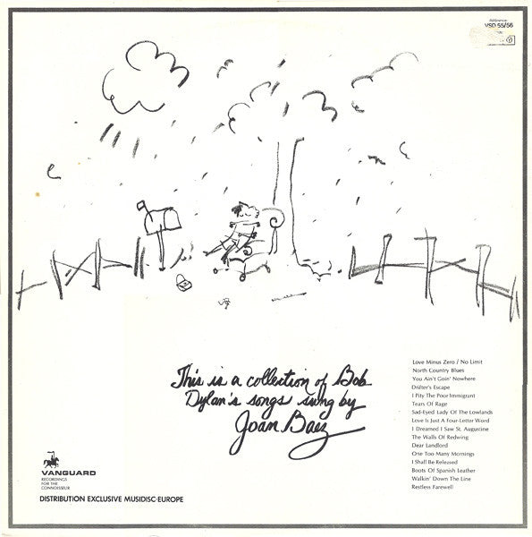 Joan Baez : Any Day Now (2xLP, Album, RE, Gat)