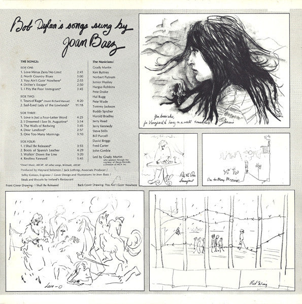 Joan Baez : Any Day Now (2xLP, Album, RE, Gat)