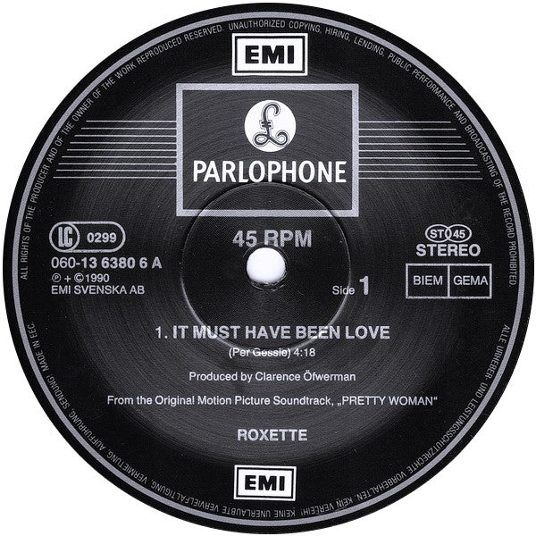 Roxette It Must Have Been Love (vinyl) De Platen Aap – De