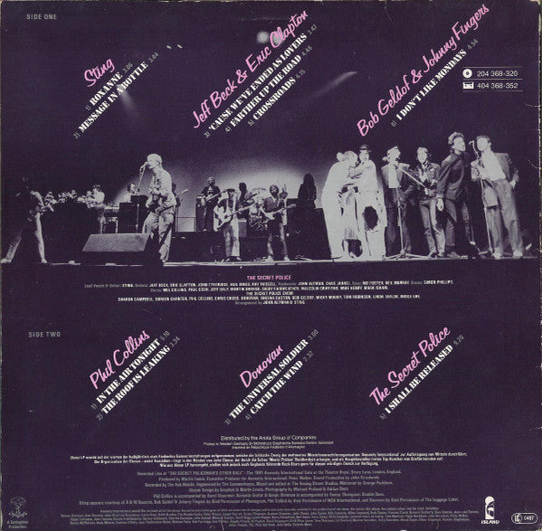 Various : The Secret Policeman's Concert (LP, Ger)