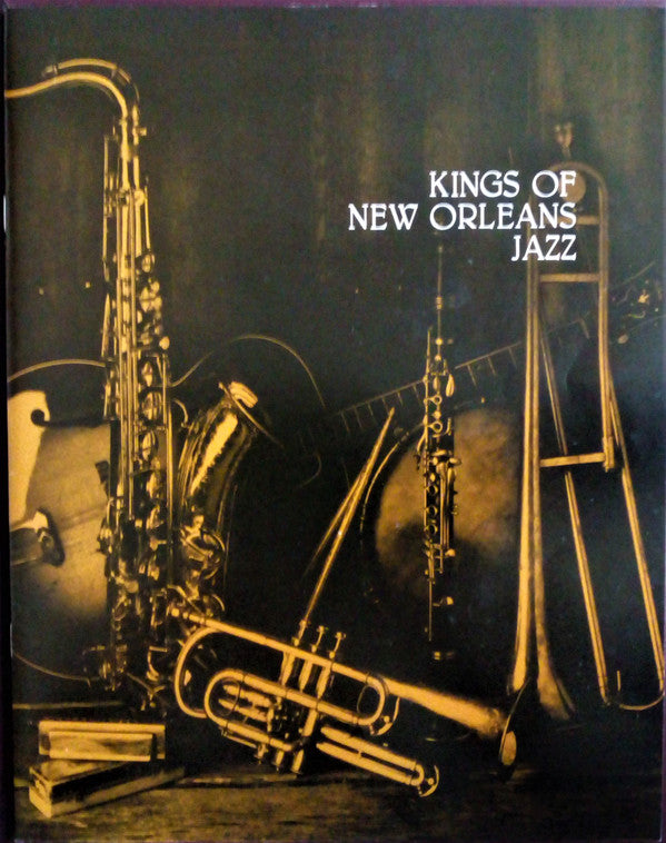Jelly Roll Morton • King Oliver • Sidney Bechet : Kings Of New Orleans Jazz (4xLP, Comp, Mono, Red + Box)