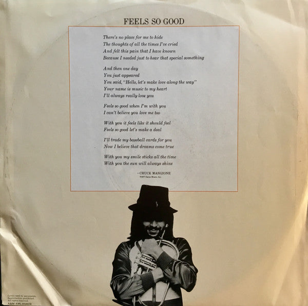 Chuck Mangione : Feels So Good (LP, Album)