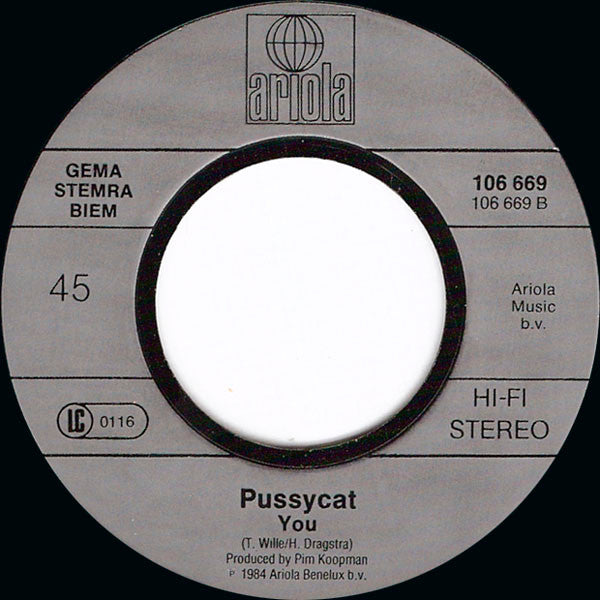 Pussycat (2) : Light Of A Gipsy (7", Single)