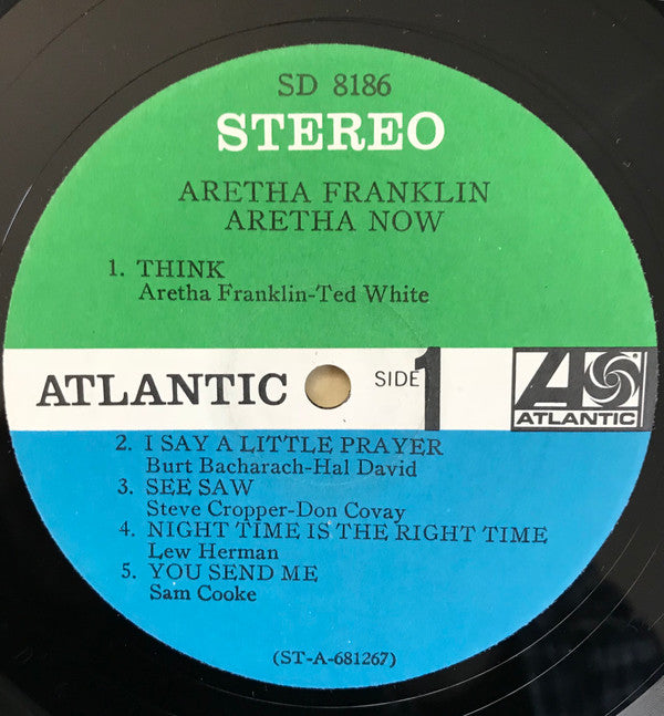 Aretha Franklin : Aretha Now (LP, Album)