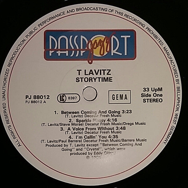 T Lavitz* : Storytime (LP, Album)