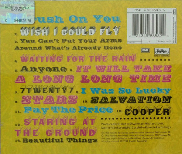 Roxette - Have A Nice Day (CD, Album) - De Platen Aap – Vinylwinkel in Brielle & online webshop voor muziekliefhebbers