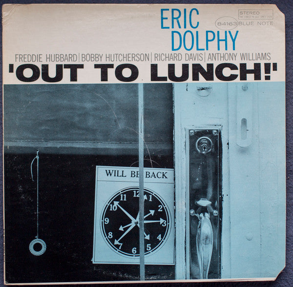 Eric Dolphy : Out To Lunch! (LP, Album, RE, Bla)