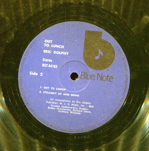 Eric Dolphy : Out To Lunch! (LP, Album, RE, Bla)