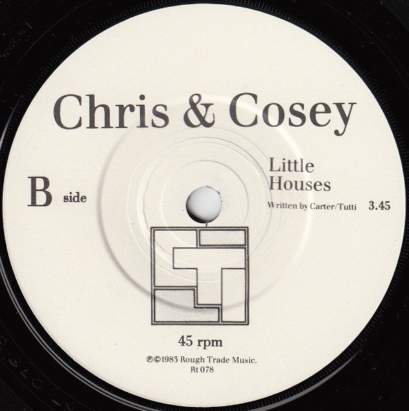 Chris & Cosey : October (Love Song) (7", Single)