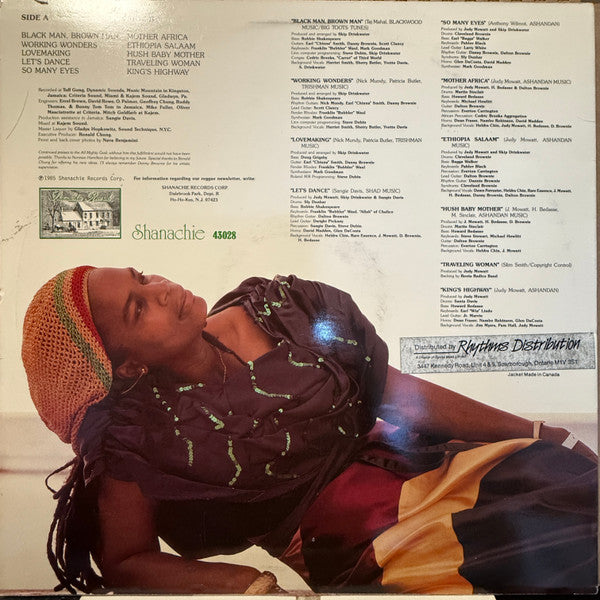 Judy Mowatt : Working Wonders (LP, Album)