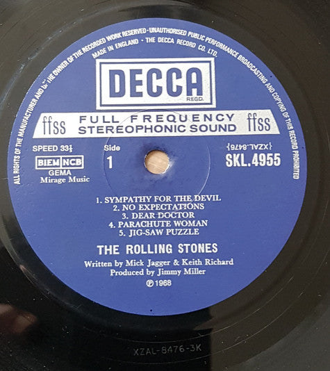 Rolling Stones* : Beggars Banquet (LP, Album, RE, Gat)