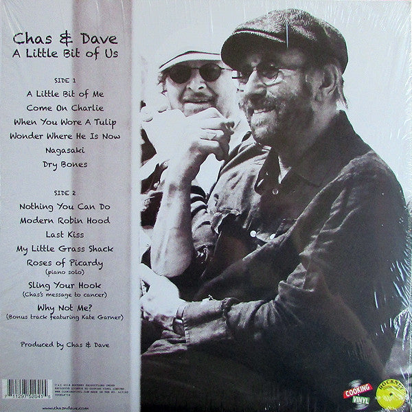 Chas And Dave - A Little Bit Of Us (LP) - De Platen Aap – Vinylwinkel in Brielle & online webshop voor muziekliefhebbers