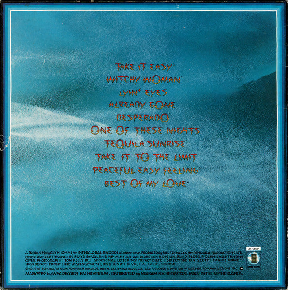 Eagles - Their Greatest Hits 1971-1975 (LP, Album, Comp, Non) - De Platen Aap – Vinylwinkel in Brielle & online webshop voor muziekliefhebbers