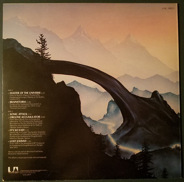 Hawkwind : Masters Of The Universe (LP, Comp)
