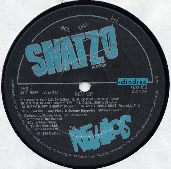 The Revillos : Rev Up (LP, Album)