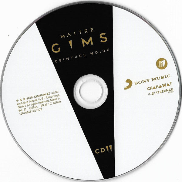 Maitre Gims : Ceinture Noire (2xCD, Album)