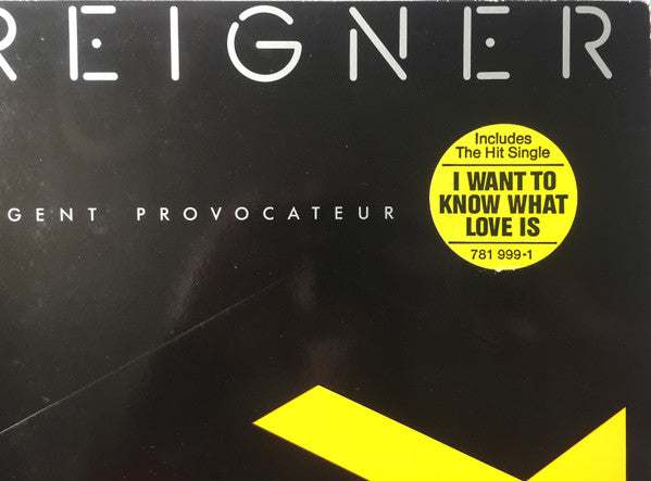 Foreigner : Agent Provocateur (LP, Album, Emb)