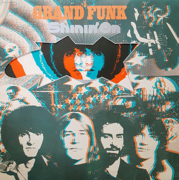 Grand Funk* : Shinin' On (LP, Album, Jac)