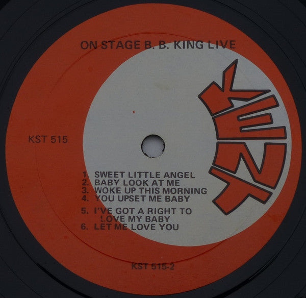 B.B. King : Live! B.B. King On Stage (LP, Album, RE)