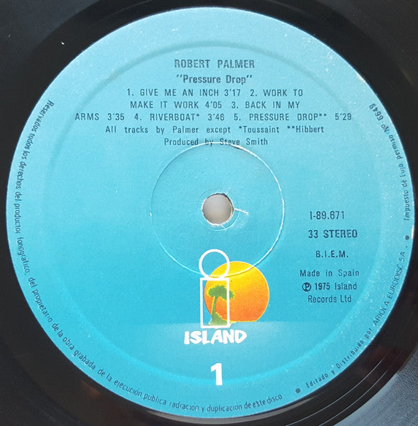 Robert Palmer : Pressure Drop (LP, Album)