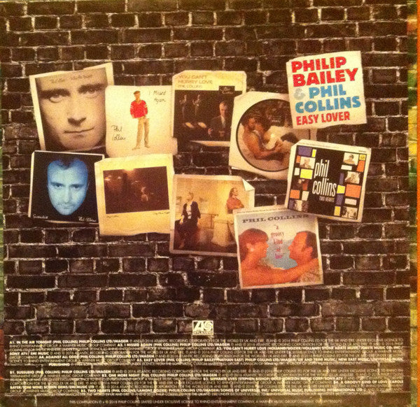 Phil Collins : The Singles (LP,Compilation,Reissue,Stereo)