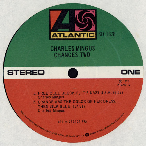 Charles Mingus : Changes Two (LP, Album)