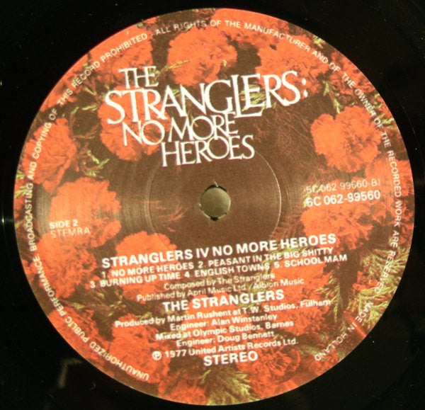 The Stranglers : No More Heroes (LP, Album)