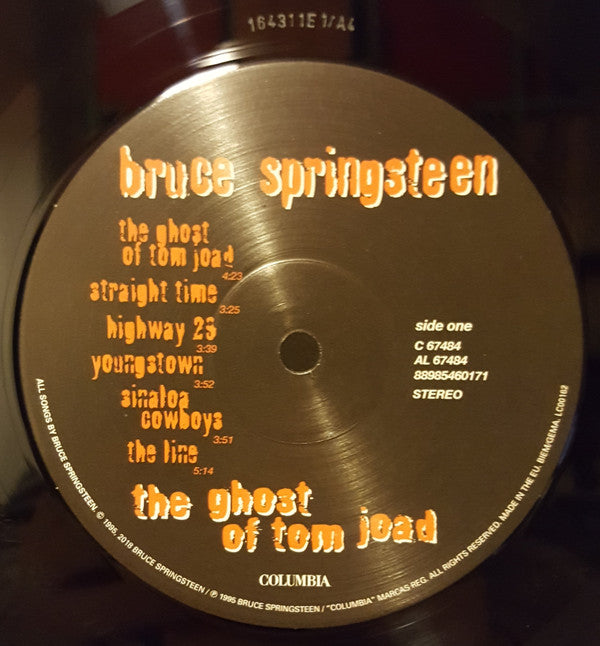Bruce Springsteen - The Ghost Of Tom Joad (LP, Album, RE, RM) - De Platen Aap – Vinylwinkel in Brielle & online webshop voor muziekliefhebbers