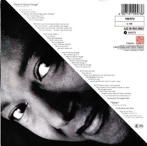 Labi Siffre : Nothin's Gonna Change (7", Single)