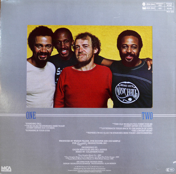 The Crusaders : Standing Tall (LP, Album)