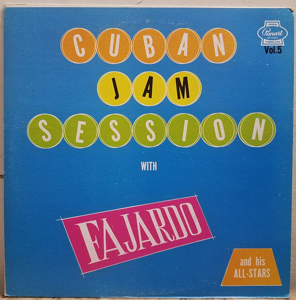 Fajardo And His All Stars* : Cuban Jam Session Vol. 5 (LP)