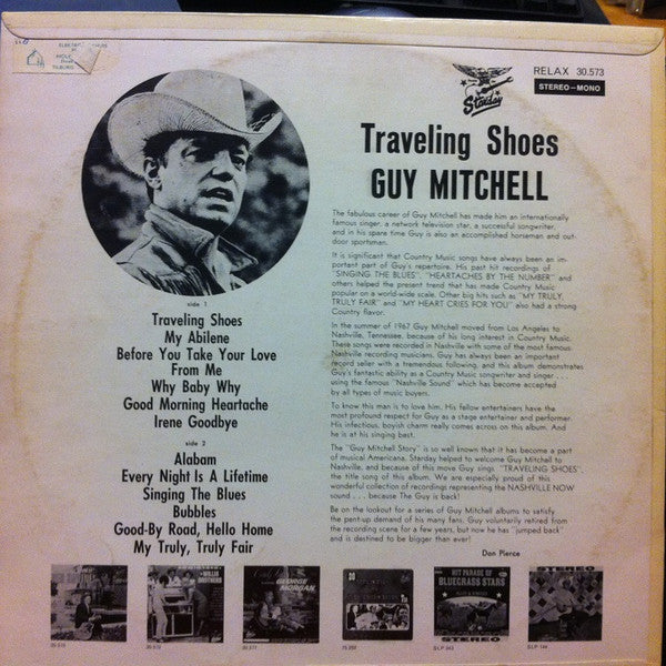 Guy Mitchell : Traveling Shoes (LP, Album)
