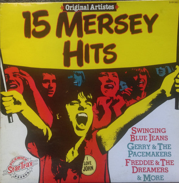 Various : 15 Mersey Hits (LP,Compilation,Stereo,Mono)